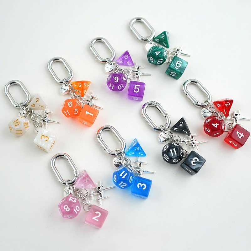 Dice Keychain | Bag Charm