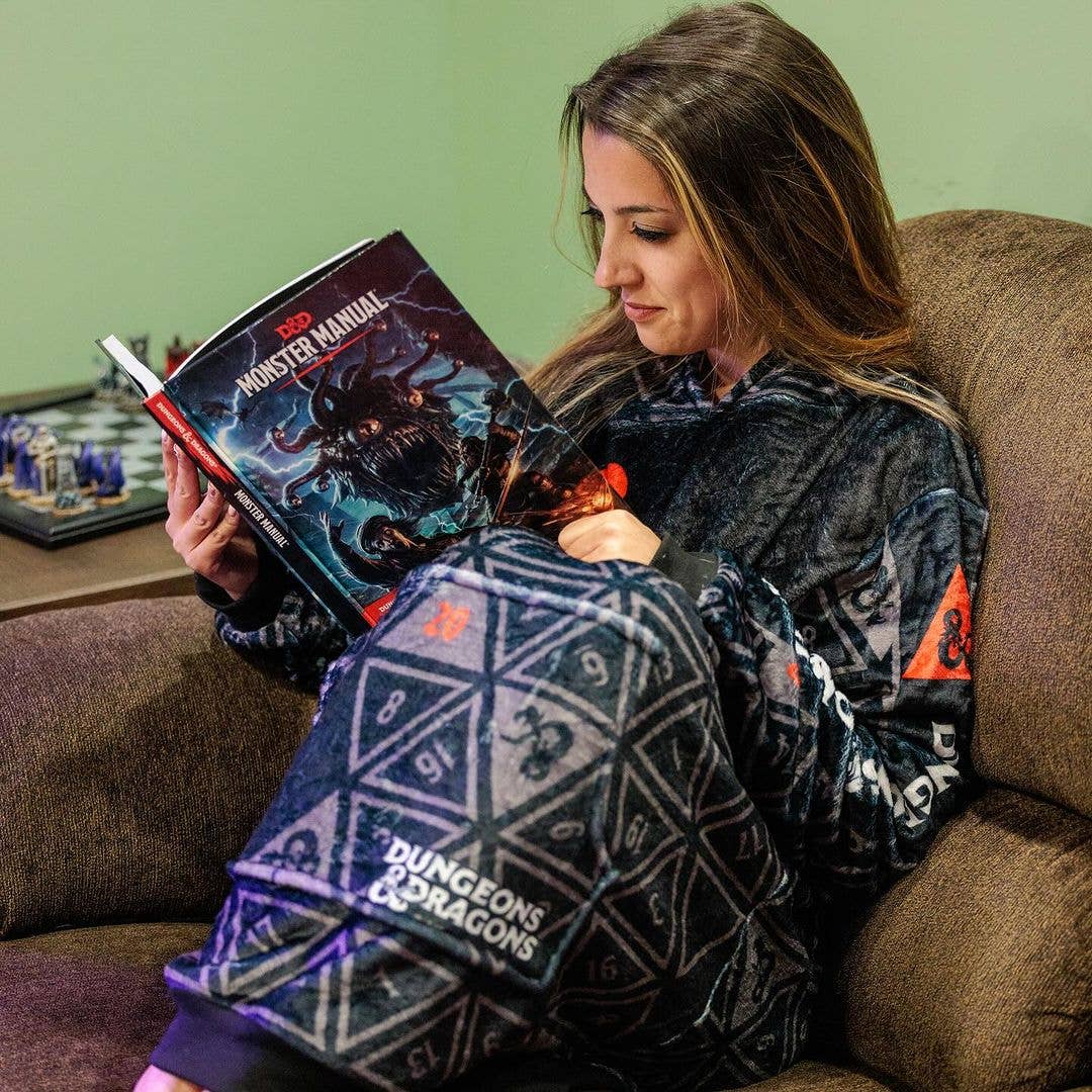 OrangeOnions - Hasbro | Dungeons & Dragons Snugible 2-in-1 Blanket Hoodie & Pillow
