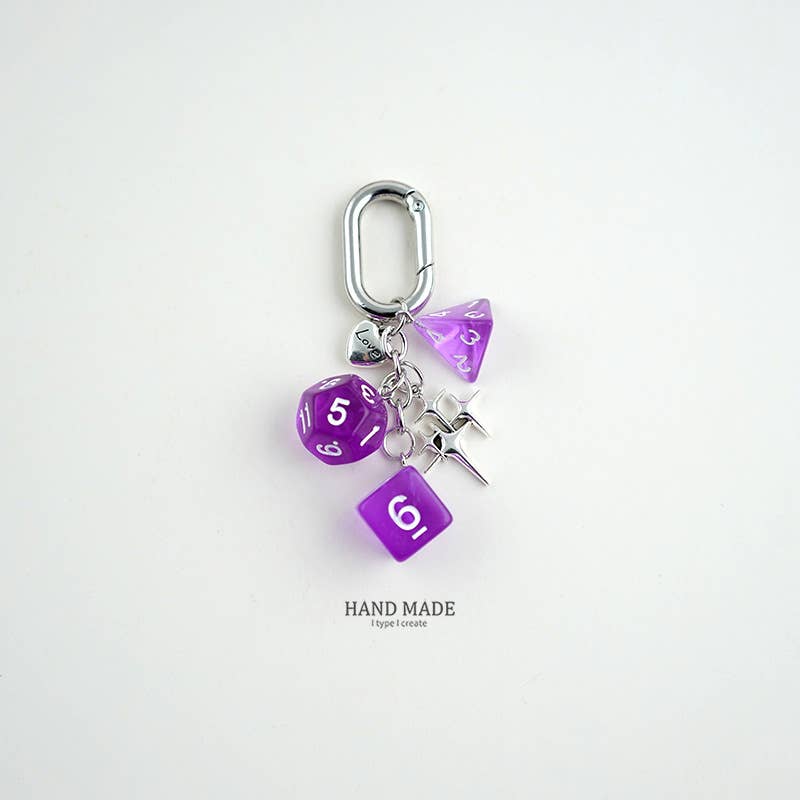 Dice Keychain | Bag Charm