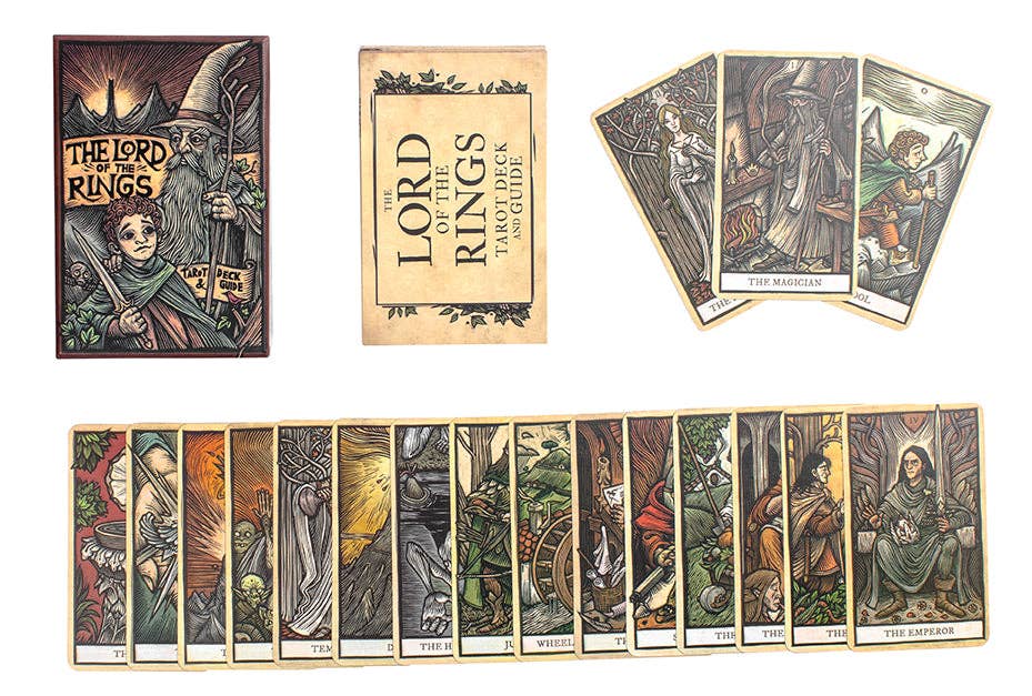 Insight Editions - #1 Pop Culture Publisher - The Lord of the Rings Tarot Deck and Guide