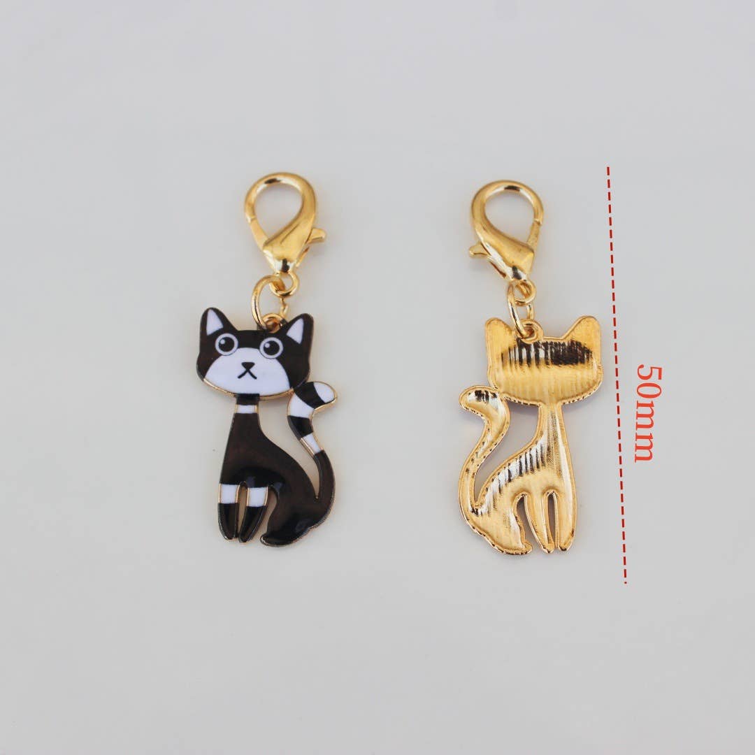 Colorful Cat Keychain | Bag Charm