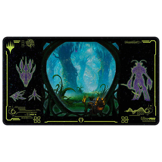 Playmat: MTG Holofoil- Edge of Eternities- Evendo, Waking Haven