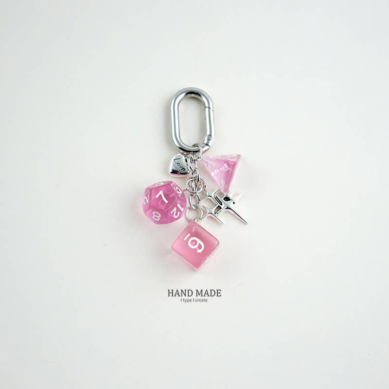 Dice Keychain | Bag Charm