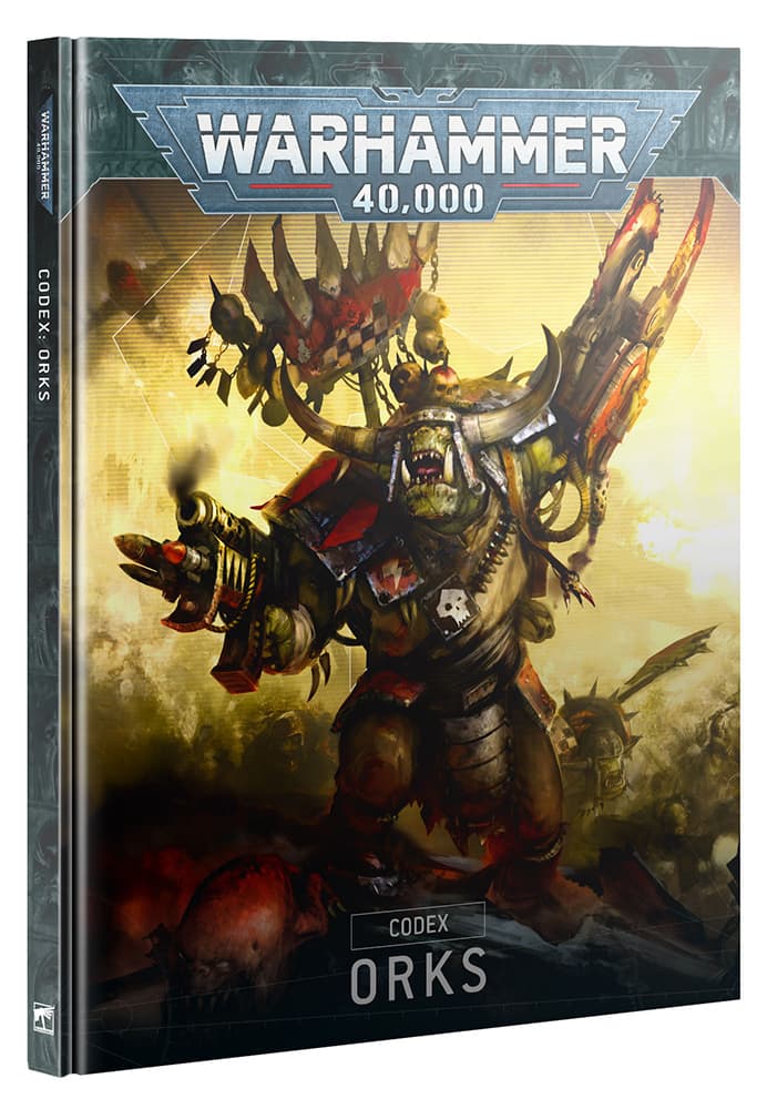Codex: Orks - English 2024 10th edition hardback cover