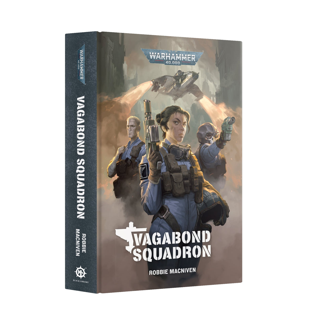Vagabond Squadron by Robbie MacNiven, English hardback cover