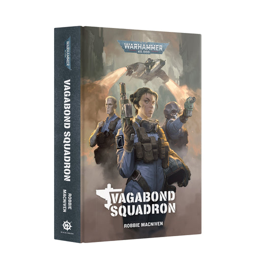 Vagabond Squadron by Robbie MacNiven, English hardback cover
