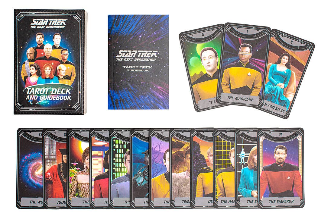 Insight Editions - #1 Pop Culture Publisher - Star Trek: The Next Generation Tarot Deck and Guidebook