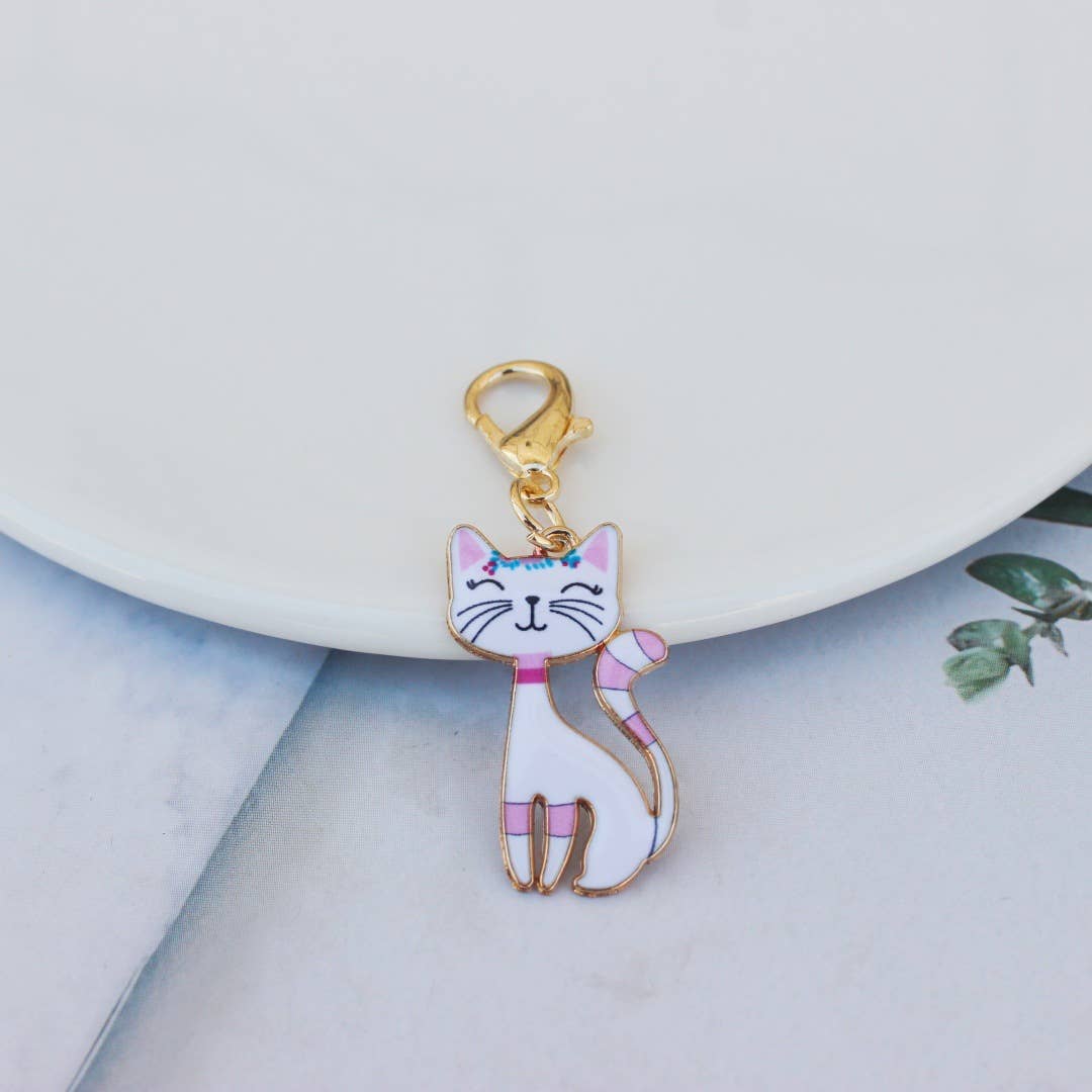 Colorful Cat Keychain | Bag Charm
