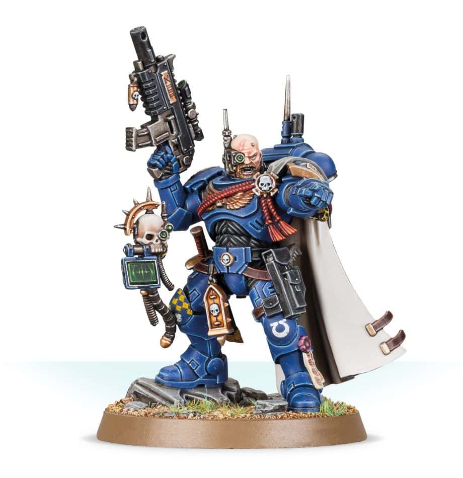 Captain in Phobos Armour, assembled and painted example