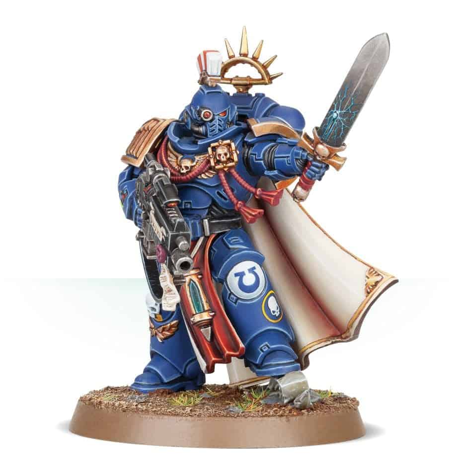 Primaris Captain, assembled and painted example