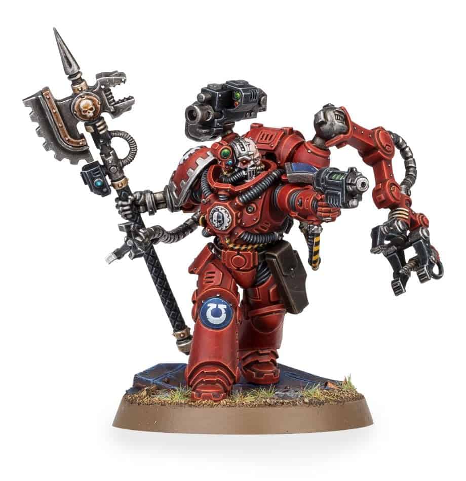 Primaris Techmarine, assembled and painted example