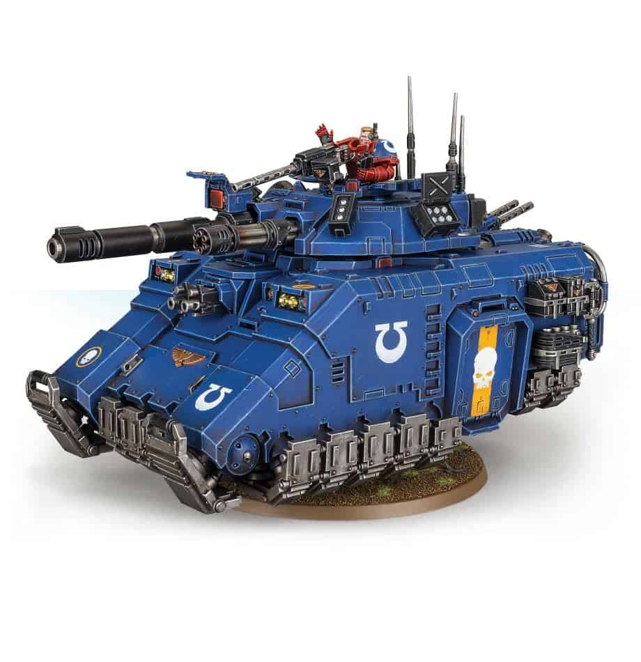 Primaris Repulsor Executioner, assembled and painted example