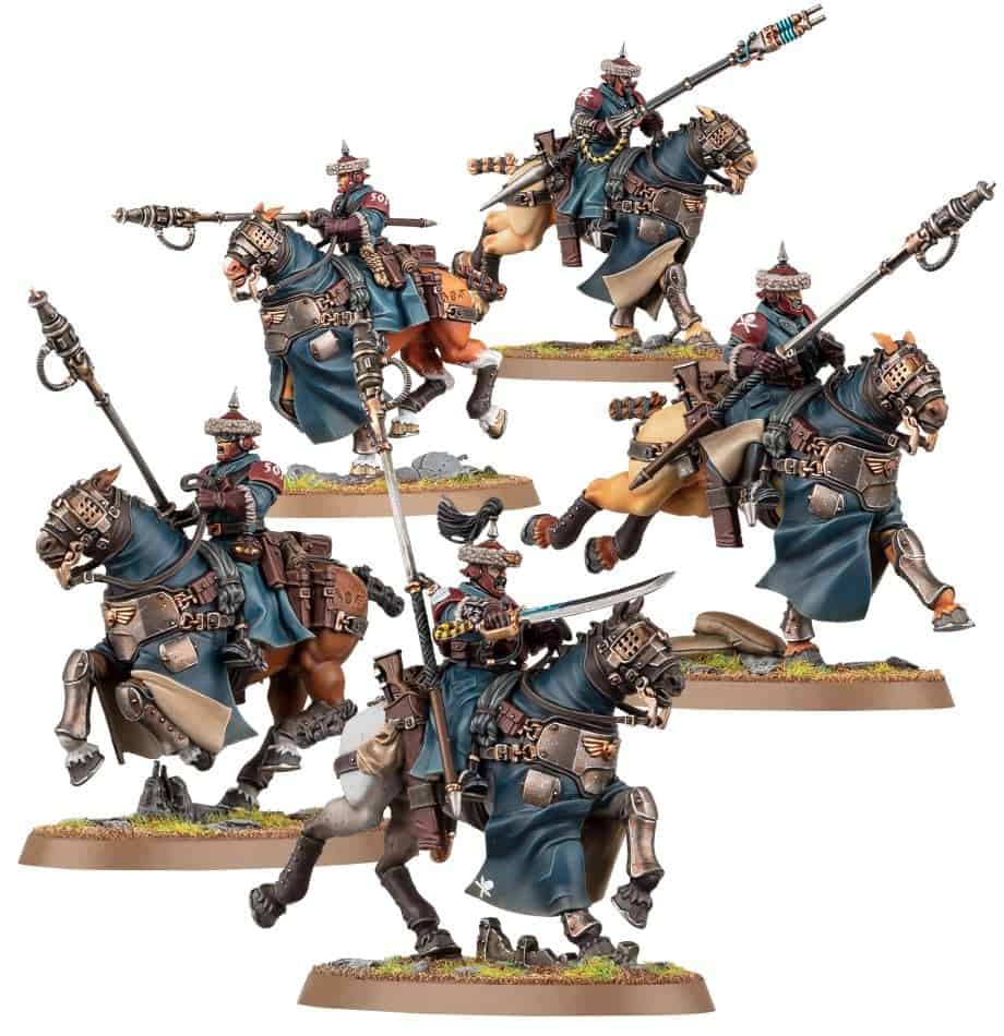 ASTRA MILITARUM: ATTILAN ROUGH RIDERS - Games Workshop studio miniature