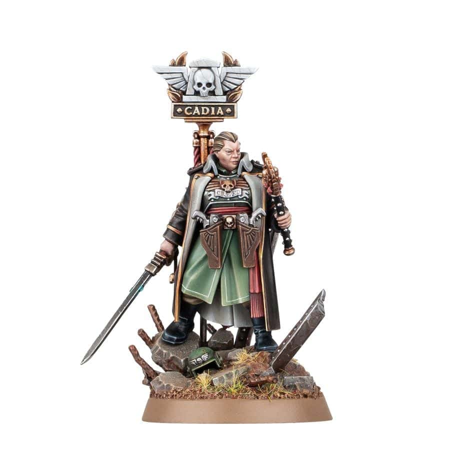 A/MILITARUM: LORD CASTELLAN URSULA CREED - Games Workshop studio miniature