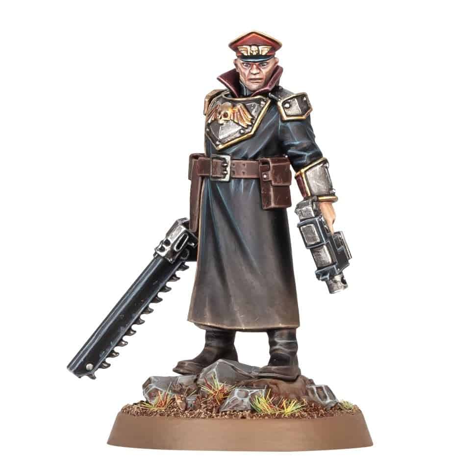 ASTRA MILITARUM: COMMISSAR - Games Workshop studio miniature
