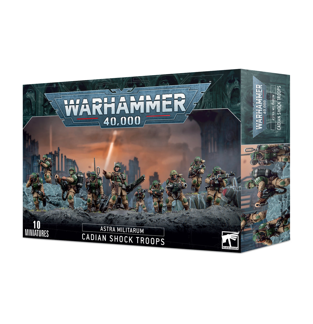 ASTRA MILITARUM: CADIAN SHOCK TROOPS – official Games Workshop box image