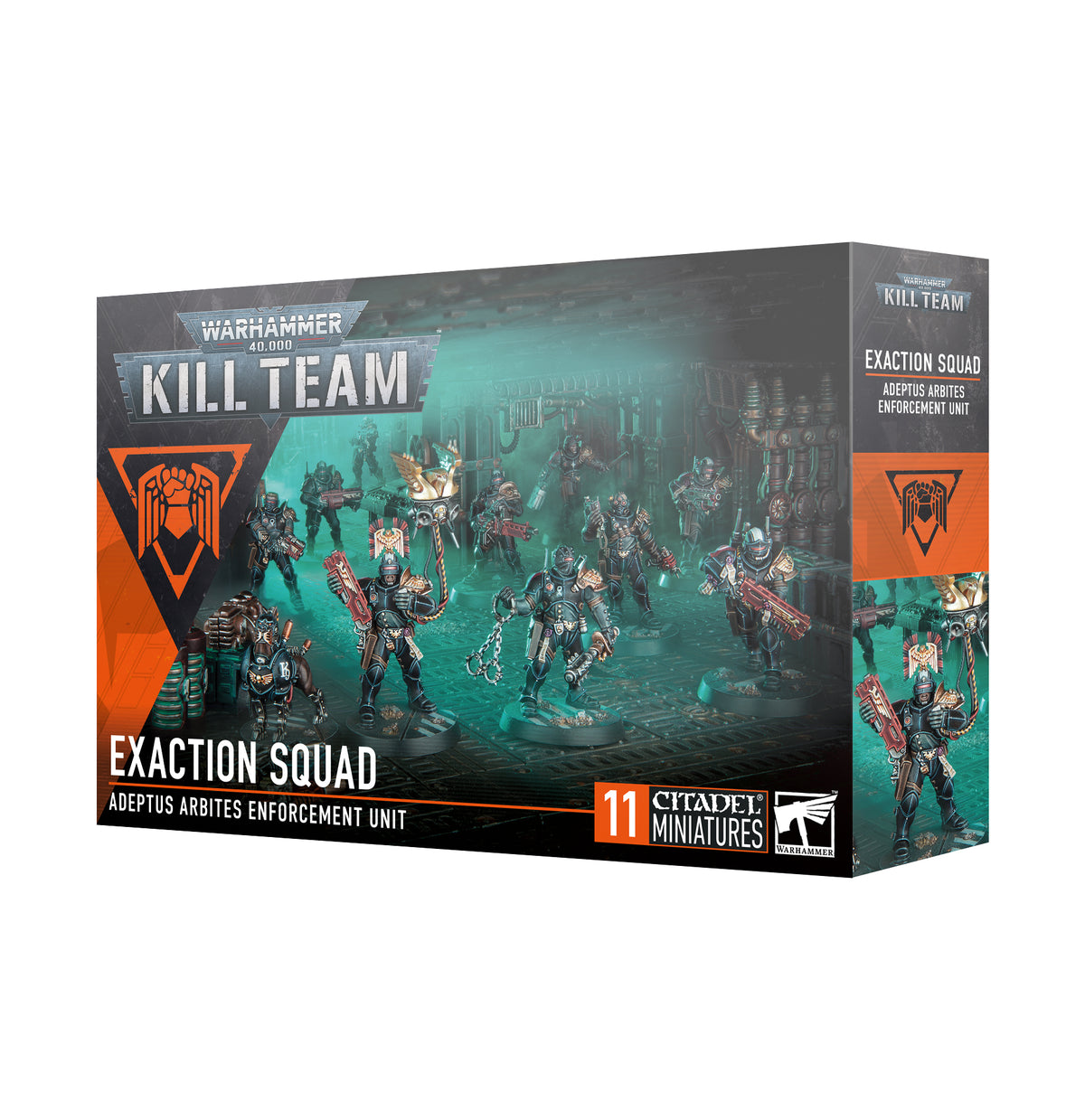 Kill Team: Exaction Squad - 2024 box, 11 miniatures