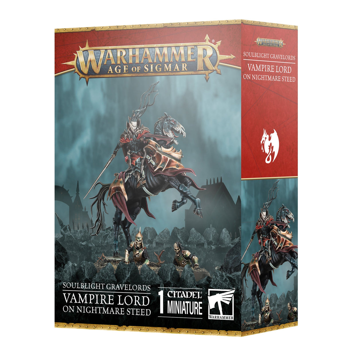 S/G: Vampire Lord On Nightmare Steed - Games Workshop product image