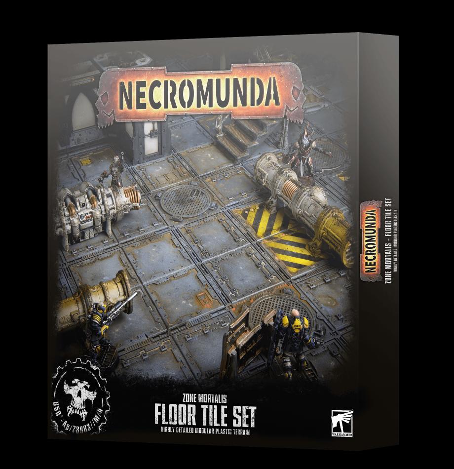 Games Workshop Necromunda Zone Mortalis Floor Tile Set box
