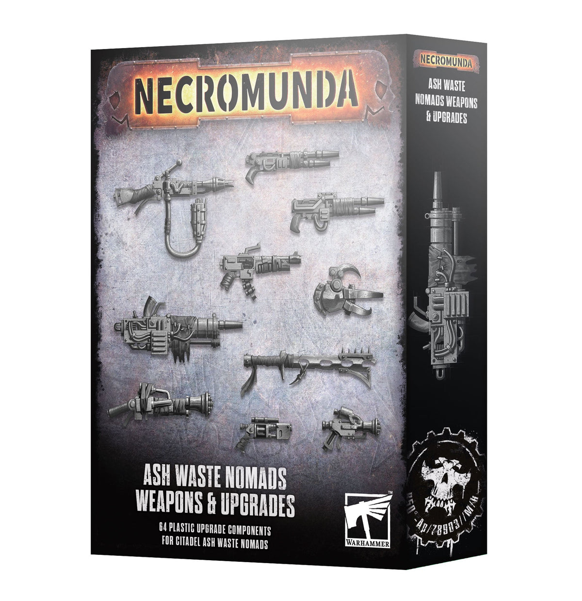 Necromunda: Ash Wastes Nomads Weapons & Upgrades - Games Workshop product packaging