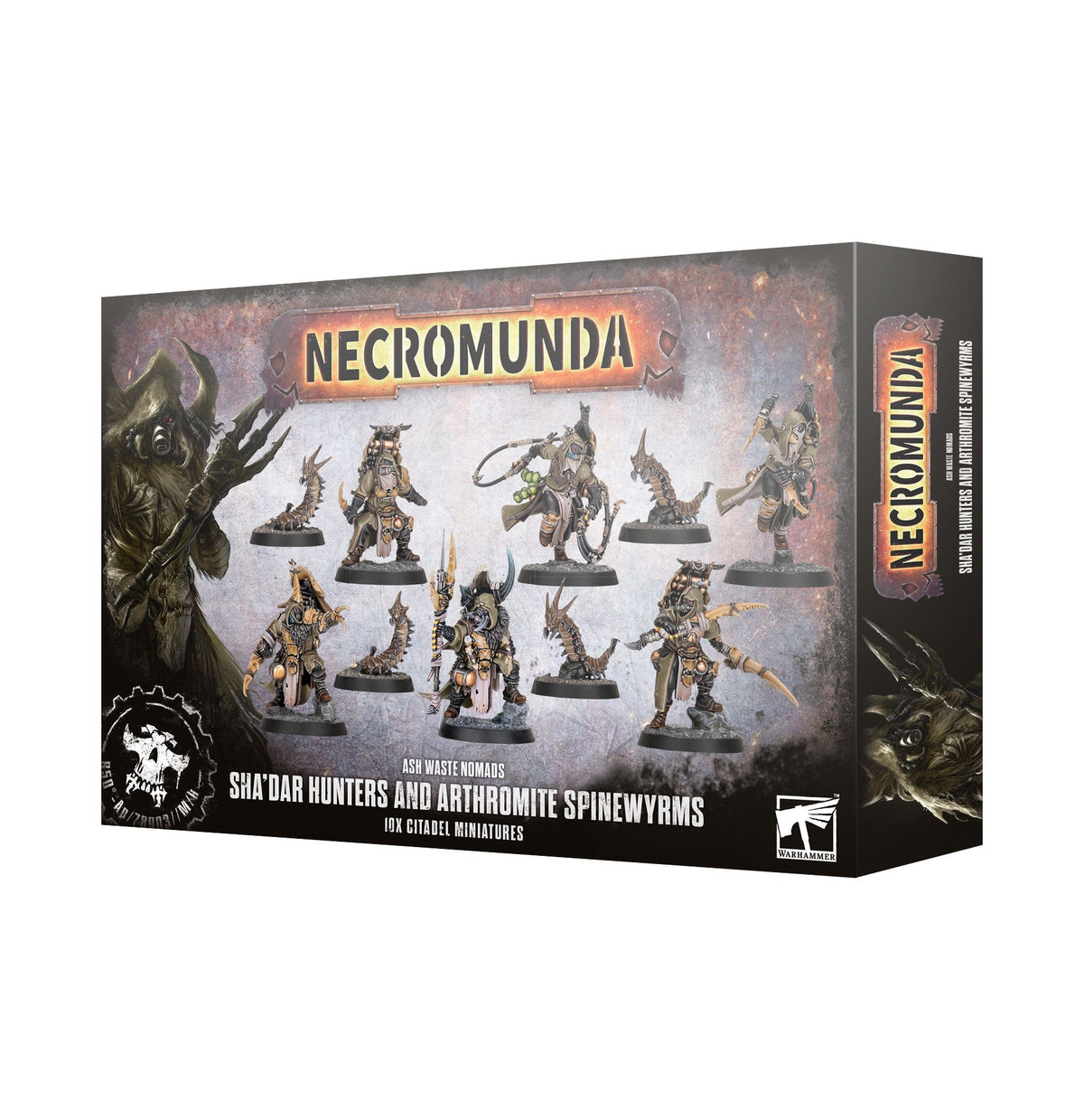 Necromunda: Ash Wastes Sha'dar Hunters Arthromite Spinewyrms - Games Workshop product packaging