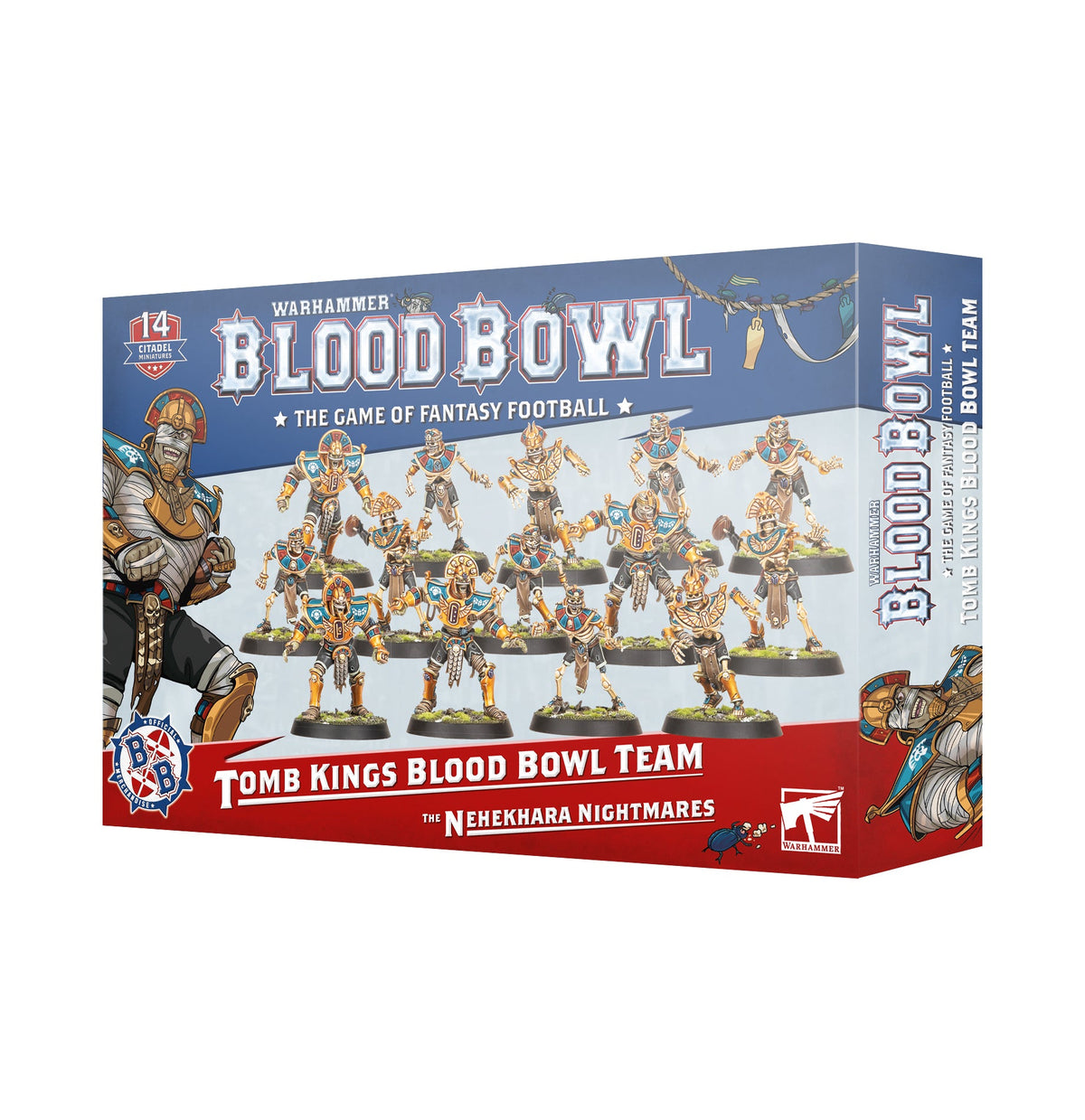 Blood Bowl: Tomb Kings Team - Games Workshop product packaging
