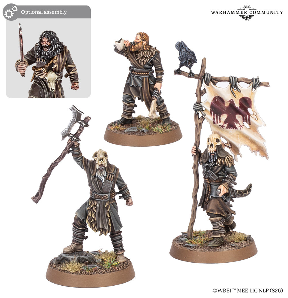 Middle-earth Strategy Battle Game: Hill Tribesmen Commanders