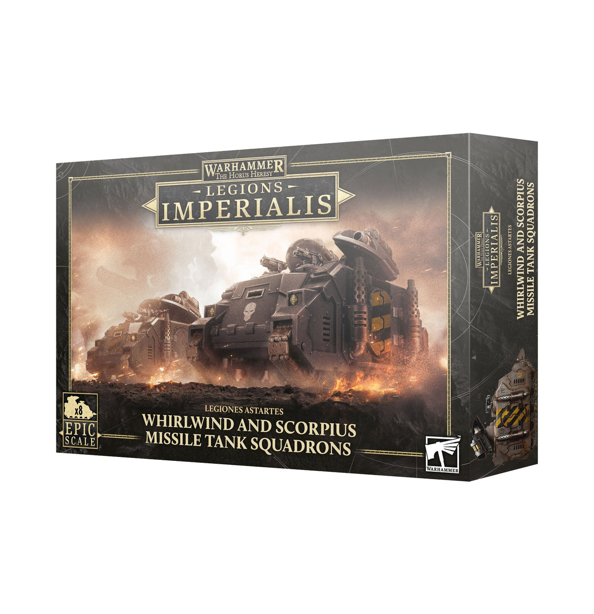 L/I: WHIRLWIND/SCORPIUS MISSILE TANK SQD – Games Workshop product packaging