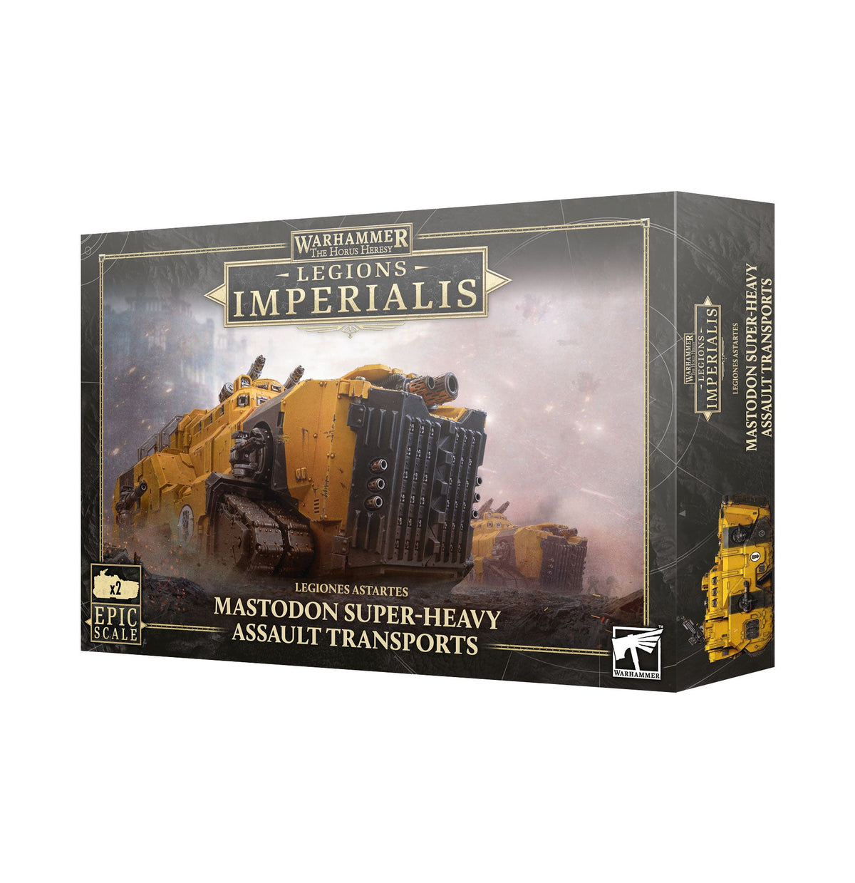 L/I: MASTODON SUPER-HEAVY ASSLT TRNSPRTS – Games Workshop product packaging