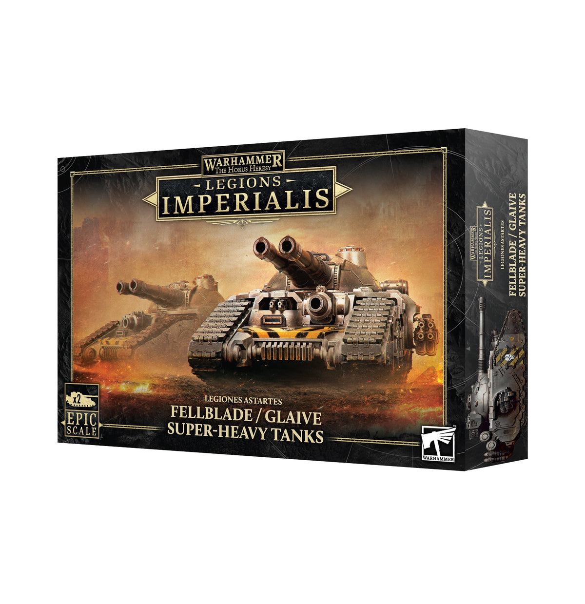 L/I: FELLBLADE/GLAIVE SUPER-HEAVY TANKS – Games Workshop product packaging
