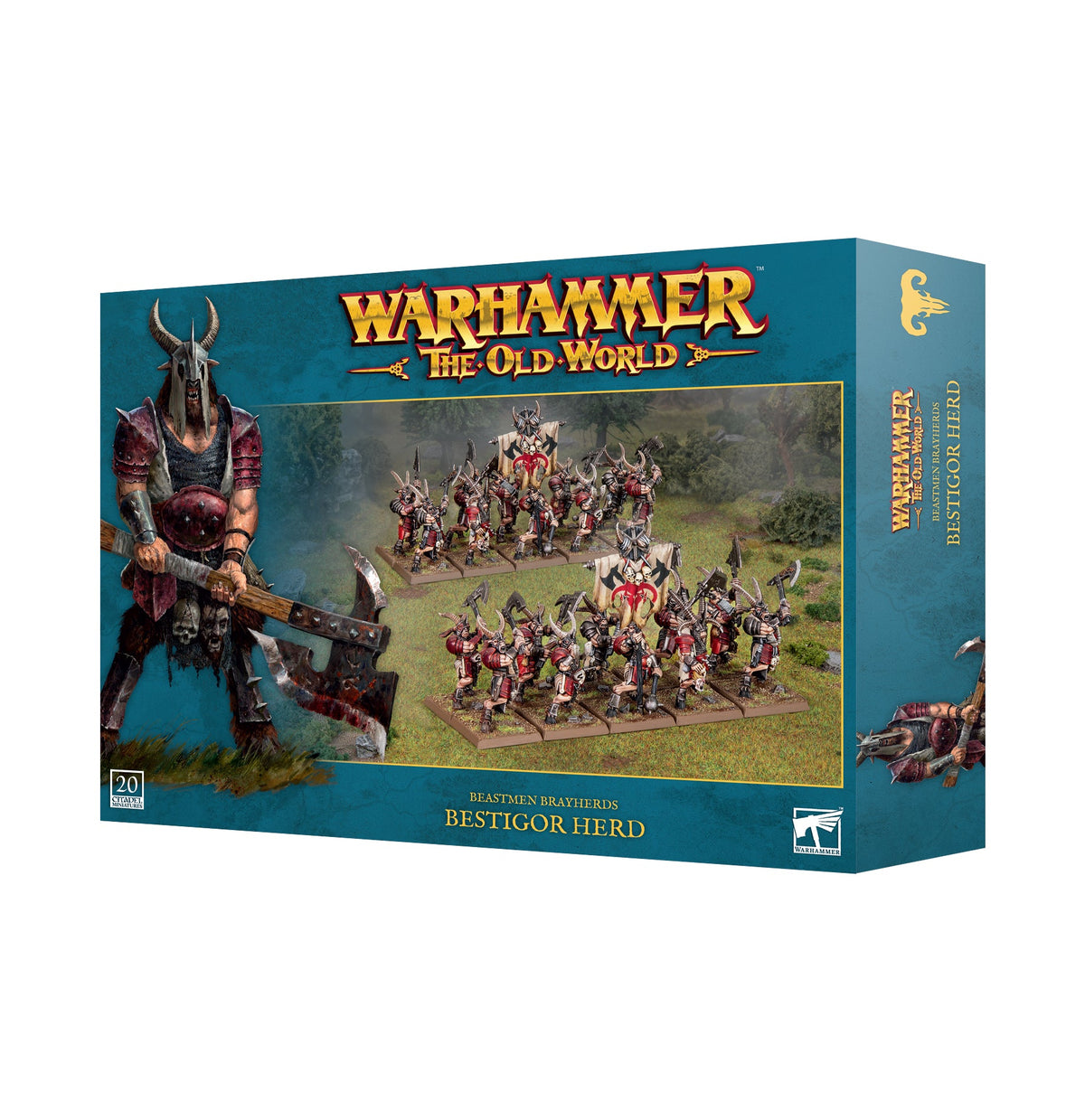 Beastmen Brayherds: Bestigor Herd - Games Workshop product packaging