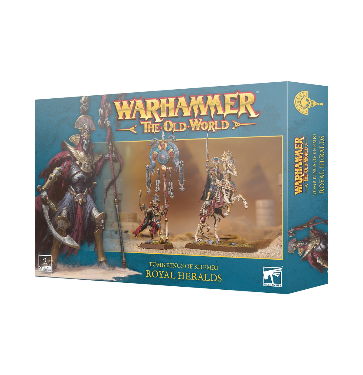 Tomb Kings Of Khemri: Royal Heralds - Games Workshop product packaging