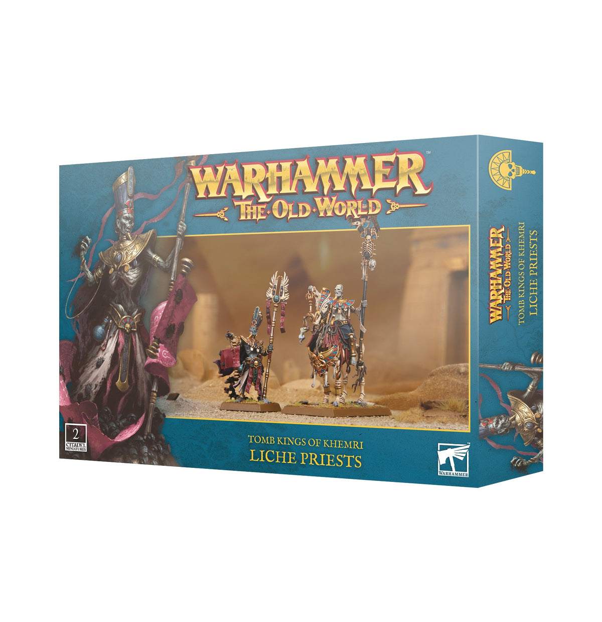 Tomb Kings Of Khemri: Liche Priests - Games Workshop product packaging