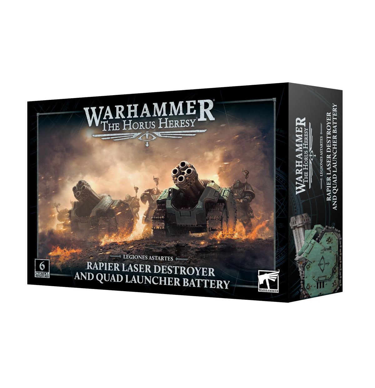 HORUS HERESY: RAPIER LASER DESTROYER – Games Workshop product packaging