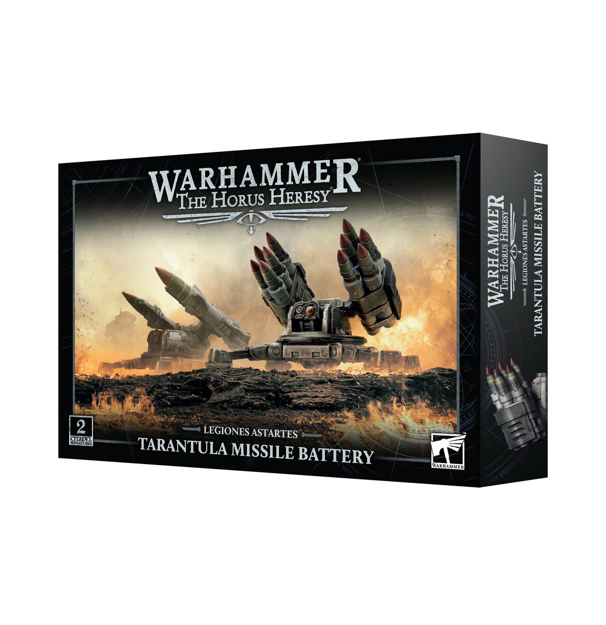 HORUS HERESY: TARANTULA MISSILE BATTERY – Games Workshop product packaging