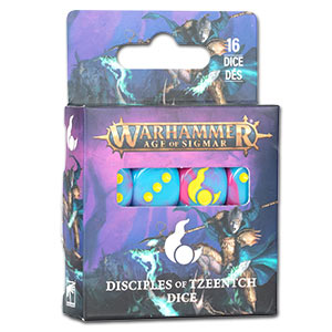 Age Of Sigmar:Disciples Of Tzeentch Dice - Games Workshop product image