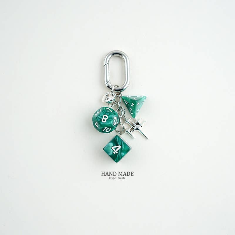 Dice Keychain | Bag Charm