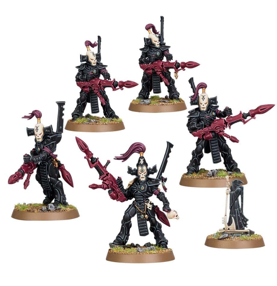 AELDARI: DARK REAPERS — assembled and painted example