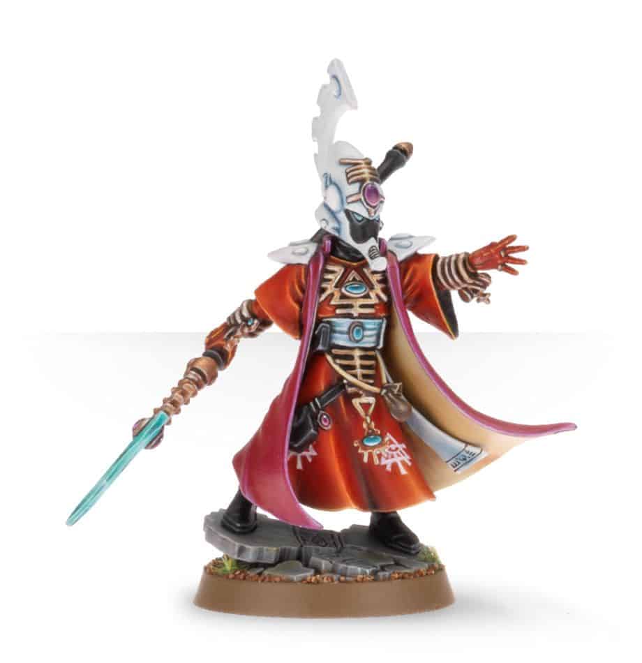 Aeldari: Farseer — assembled and painted example