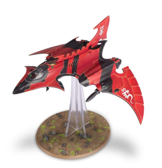 Aeldari: Hemlock Wraithfighter — assembled and painted example