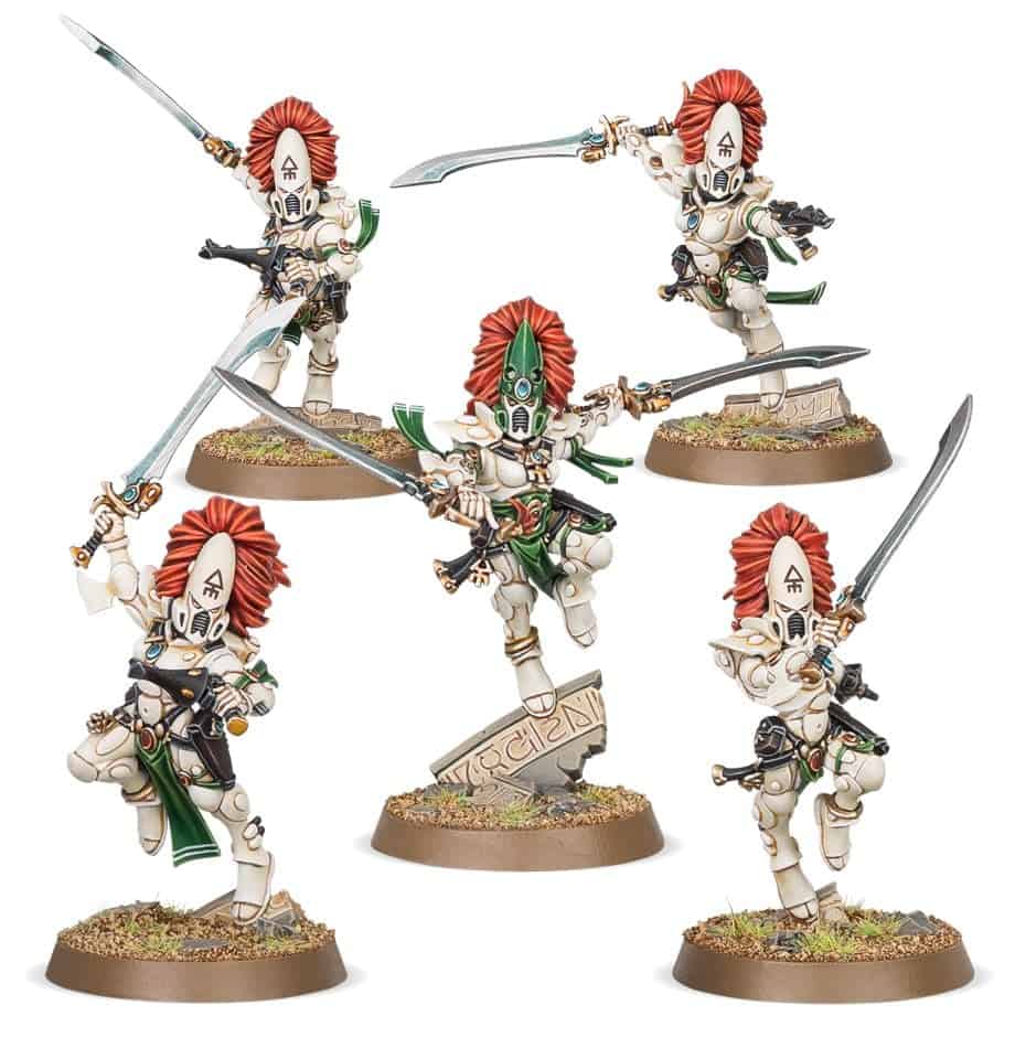 AELDARI: HOWLING BANSHEES — assembled and painted example