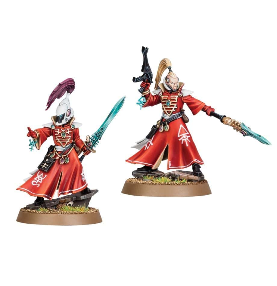 AELDARI: WARLOCKS — assembled and painted example