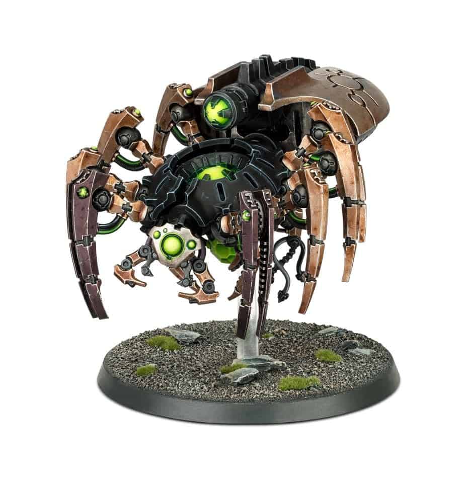 NECRONS: CANOPTEK SPYDER painted Games Workshop models