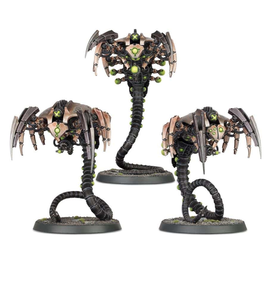 NECRONS: CANOPTEK WRAITHS painted Games Workshop models