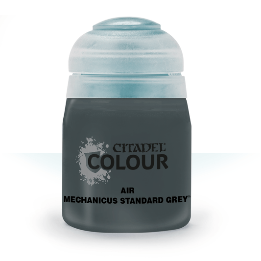 Citadel Colour Air Mechanicus Standard Grey paint, 24ml pot