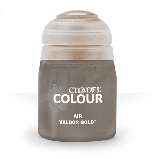 Citadel Colour Air Valdor Gold paint, 24ml pot
