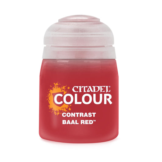Citadel Contrast Baal Red, 18ml paint pot