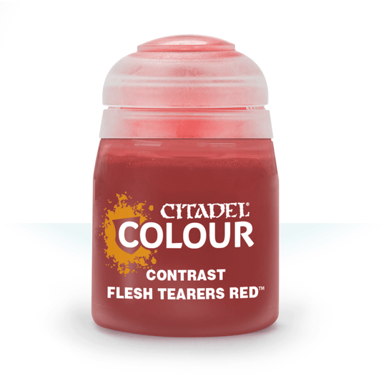 Citadel Contrast Flesh Tearers Red, 18ml paint pot