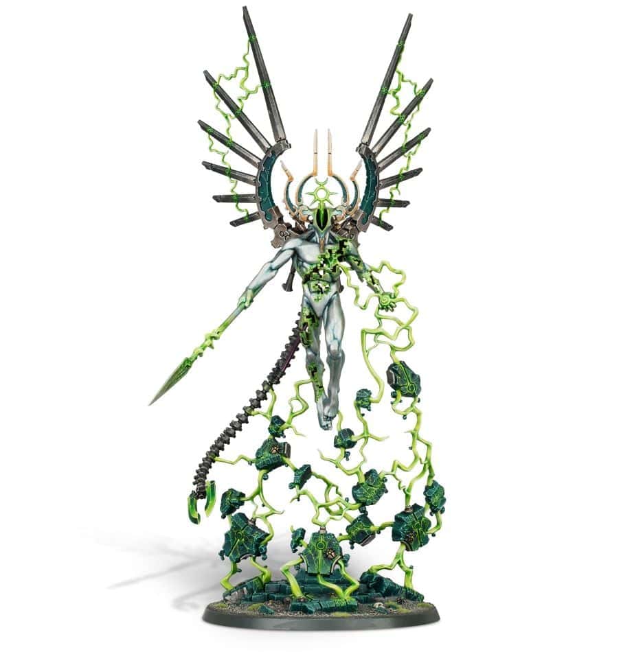NECRONS: C'TAN SHARD OF THE VOID DRAGON painted Games Workshop models