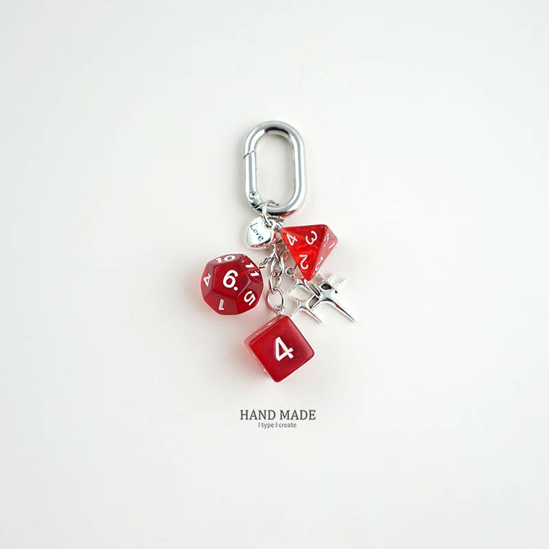 Dice Keychain | Bag Charm